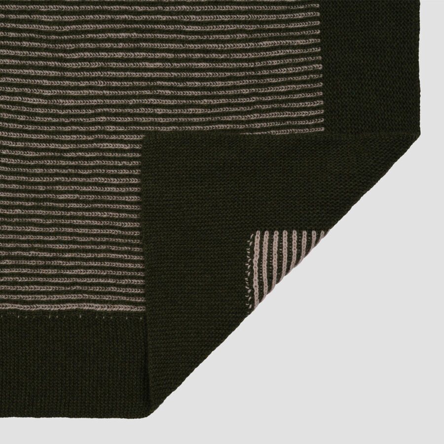 Vitatone Knitted Throw – Cedar Green - Image 3